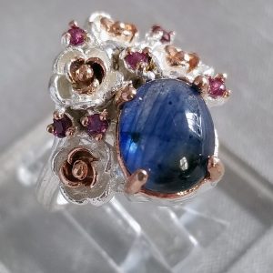 SOLD Sapphire Ring size 6.5