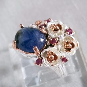 SOLD Sapphire Ring size 6.5 - Image 2