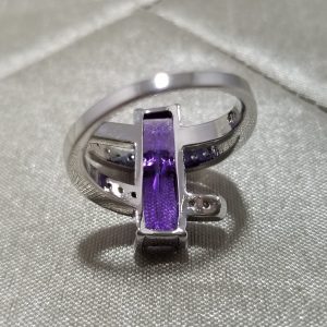 SOLD! Amethyst Ring size 7 - Image 5