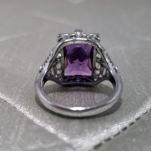Amethyst Ring size 7 - Image 4