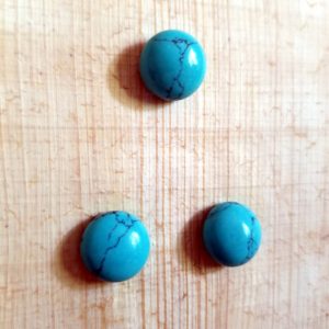 Turquoise Howlite Cufflinks & Tie Pin Set - Image 4