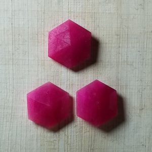 Ruby Quartz Cuffllinks & Tie Pin Set - Image 4
