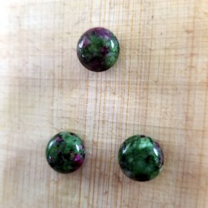 Moss Agate Cufflinks & Tie Pin Set - Image 5