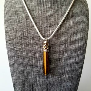 Tiger Eye Pendant Necklace