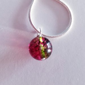 Watermelon Tourmaline Necklace