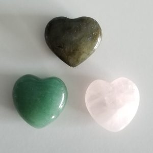 Crystal Gemstone Hearts