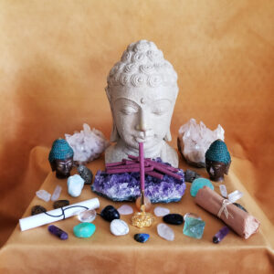 Bhutan Incense & Mystery Crystal Meditation Kit - Image 4